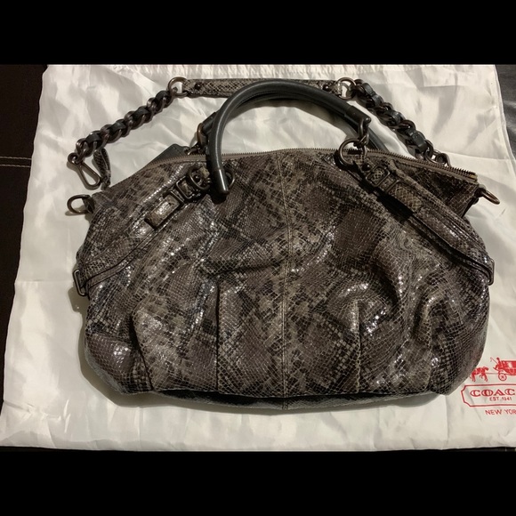 Coach Madison Python leather purse G1082-15956 - Picture 5 of 8